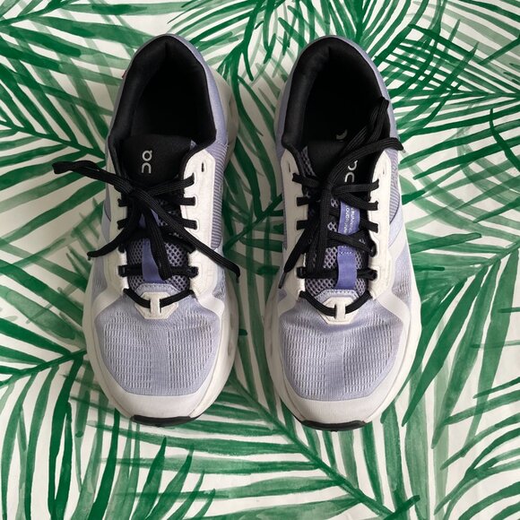 On Cloudrunner 2 Athletic Sneakers in Nimbus/Blueberry Women's Size 10 - Picture 7 of 7